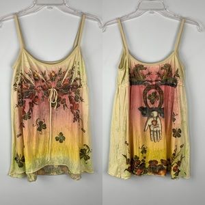 Rare Butterfly Dropout Tank Top